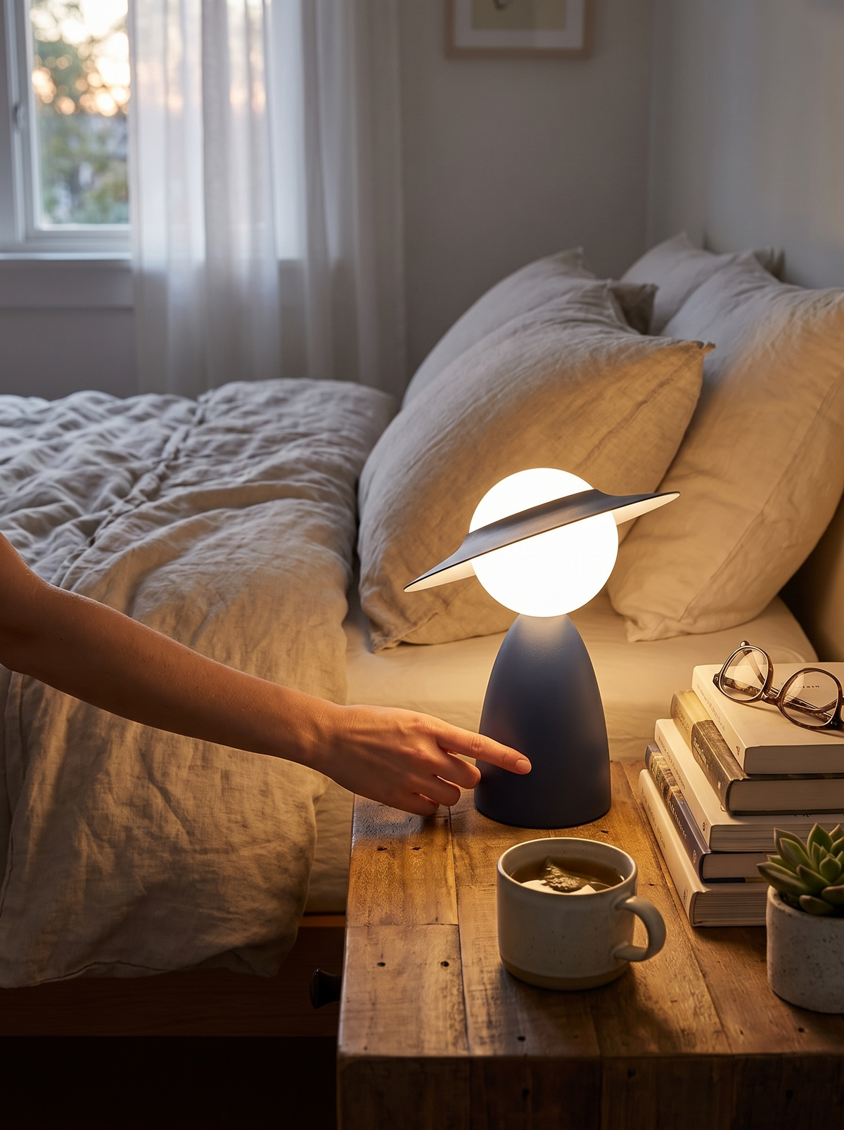 Great For Bedsides And Desks