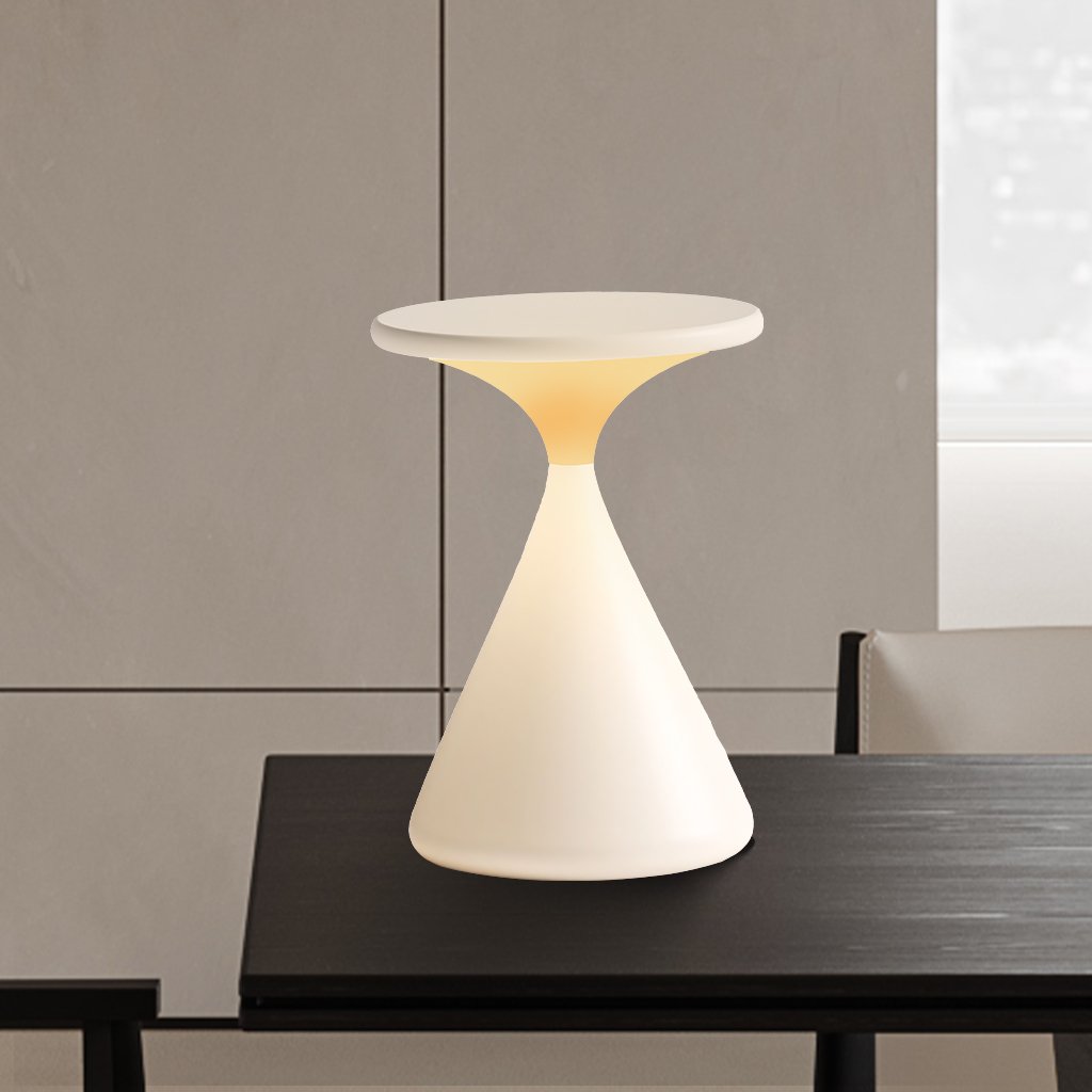 Aurora Wireless Table Lamp | Hourglass Design