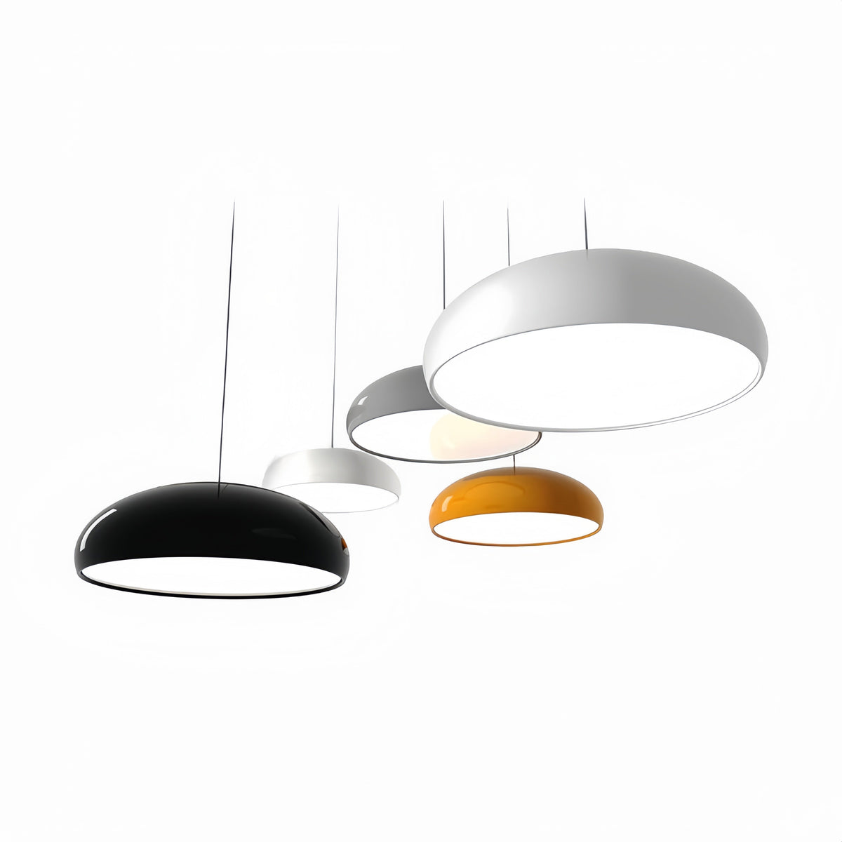 Lira Metal Dome Deco Pendant Light
