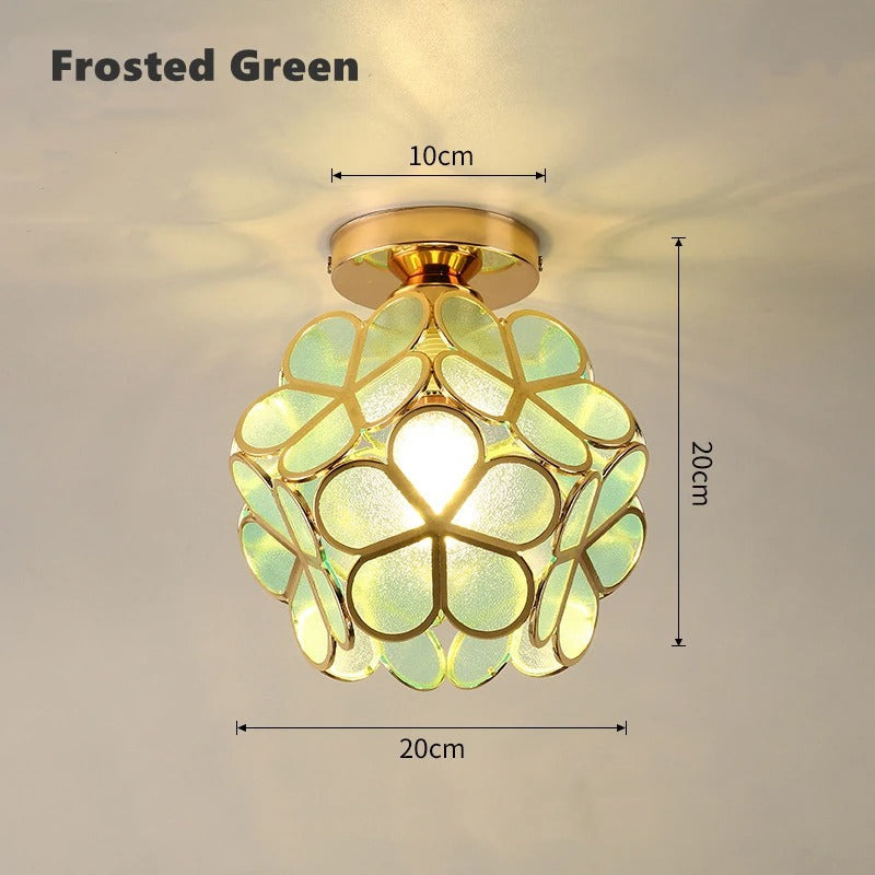 Nordic Petal Aisle Flower Ball Ceiling Lamp
