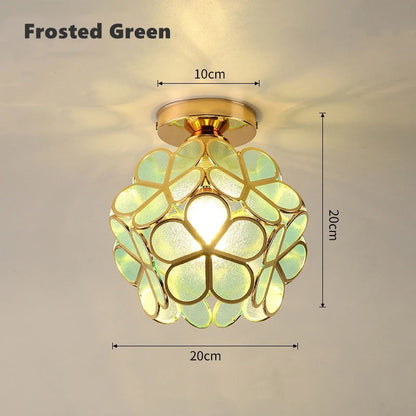 Nordic Petal Aisle Flower Ball Ceiling Lamp