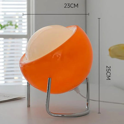 Retro Bauhaus Tinted Glass Table Lamp