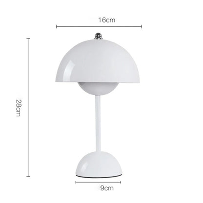 Mushroom Pod Rechargeable Touch LED Table Lamp