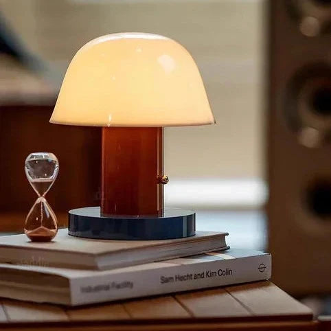 Rechargeable Touch Mushroom Table Lamp