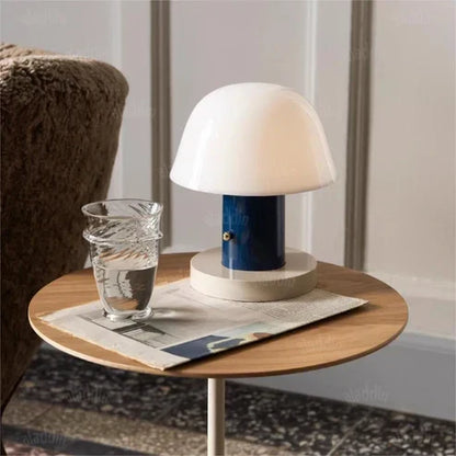 Rechargeable Touch Mushroom Table Lamp