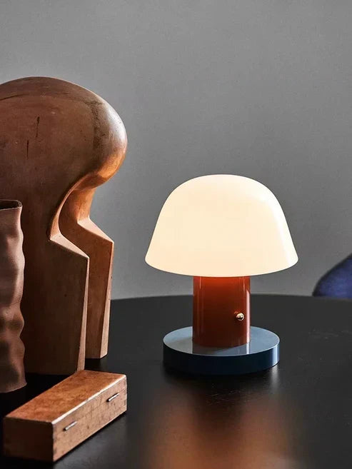 Rechargeable Touch Mushroom Table Lamp