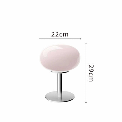 Sculpted Glass Table Lamp