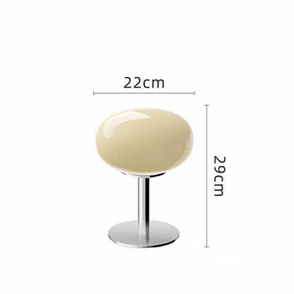 Sculpted Glass Table Lamp